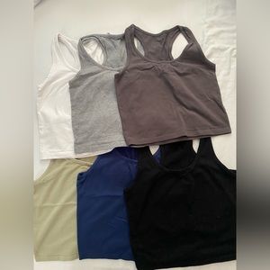 Amazon set of 6 racerback tops